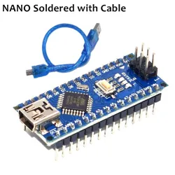 Nano V3.0 - câble USB - arduino - bleu/noir/rouge - ATMEGA328P/168P