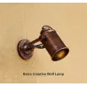 Retro creative wall light - lamp - adjustable - single - double headWall lights