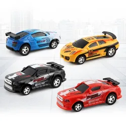 Télécommande micro voiture de course - soda can - multi couleur