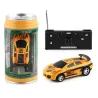 Télécommande micro voiture de course - soda can - multi couleur