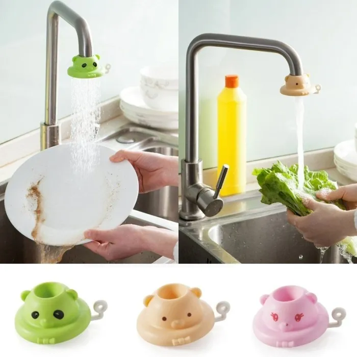 Cartoon - robinet - douche - filtre - buse - eau