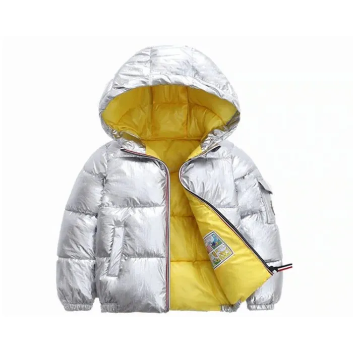 Veste enfant chaud avec capuche - coton - hydrofuge