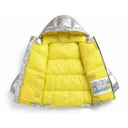 Veste enfant chaud avec capuche - coton - hydrofuge