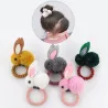 Bande de cheveux élastiques avec lapin