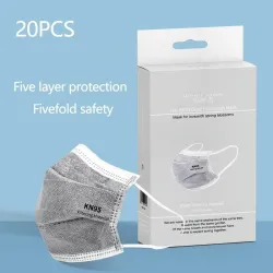 KN95 - masques antibactériens / bouche - 4 couches