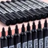 Marqueur de peinture permanente - étanche - Noir - 5pcs - 10pcs