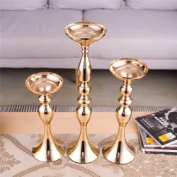 Gold Candle Holders - Candlestick