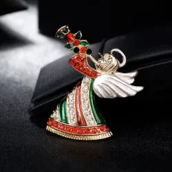 Pins Brooch de Noël - Ange