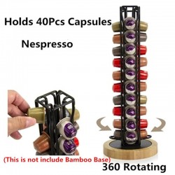 40 Capsules - Pod Holder à café - Stand Tower - Capsule Nespresso