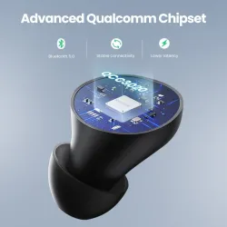 TWS Headphones - Bluetooth sans fil Earphones - Qualcomm Chip - True Wireless Stereo - Earbuds