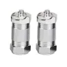 2Pcs - Metal Medicine Box - Pill Capsule - Imperméable - Outdoor - Key ring