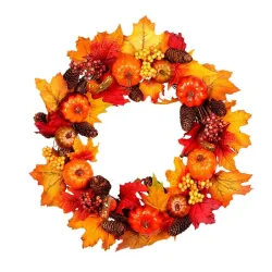 45cm - Pumpkin - Affichage de la porte - Spooky Halloween