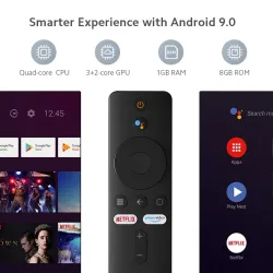 Xiaomi - Mi TV Stick - Version mondiale - Android TV - HD - Dual Décoding - 1GB RAM 8GB - Netflix