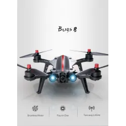 MJX B8 Bugs 8 - LED light - Brushless - Racer Drone - Rouge