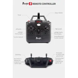 MJX B8 Bugs 8 - LED light - Brushless - Racer Drone - Rouge