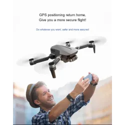 F4 - GPS - 5G - WIFI - 2KM - FPV - 4K - HD Camera - 2-Axis - Gimbal - Brushless - FoldableR/C drone