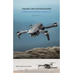 F4 - GPS - 5G - WIFI - 2KM - FPV - 4K - HD Camera - 2-Axis - Gimbal - Brushless - FoldableR/C drone