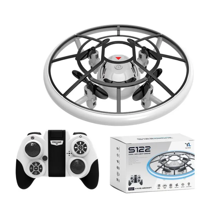 S122 Mini Drone - Lumière LED colorée - 3D - Flip - Mode sans tête