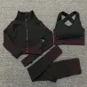 Femmes - Ensembles de Yoga - Sport - Costumes de gym - Longues Manches