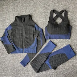 Femmes - Ensembles de Yoga - Sport - Costumes de gym - Longues Manches