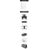 X2000 - 1.3KM - 4K HD Pixel Camera - Electric - Adjustable Lens - GPS - 28mins Flight Time - RTF - BlackR/C drone
