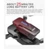 KF107 - GPS - 5G - WiFi - 1.2KM - 4K Servo Camera - Optical Flow Positioning - Brushless - Foldable - One Battery