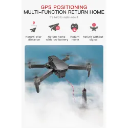 KF107 - GPS - 5G - WiFi - 1.2KM - 4K Servo Camera - Optical Flow Positioning - Brushless - Foldable - One Battery