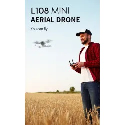 L108 - 5G - WIFI - FPV - GPS - 4K - 120° Wide Angle Camera - 32mins Flight Time - Brushless - FoldableR/C drone