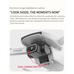 L108 - 5G - WIFI - FPV - GPS - 4K - 120° Wide Angle Camera - 32mins Flight Time - Brushless - FoldableR/C drone