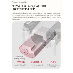 L108 - 5G - WIFI - FPV - GPS - 4K - 120° Wide Angle Camera - 32mins Flight Time - Brushless - FoldableR/C drone