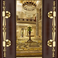 Poignée de meubles en or de luxe - armoire - tiroir - porte