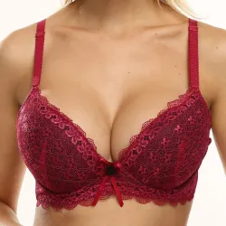 Soutien-gorge dentelle sexy avec push-up
