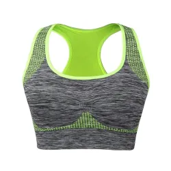 Shockproof fitness bra with push up - padded topWomen's fashion