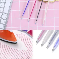Recharges de stylos effaçables - marqueurs de tissus - 10 pièces