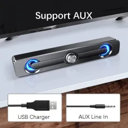 USB - haut-parleur Bluetooth - stéréo - subwoofer - étanche