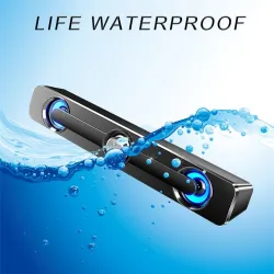 USB - haut-parleur Bluetooth - stéréo - subwoofer - étanche