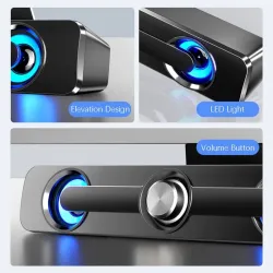USB - haut-parleur Bluetooth - stéréo - subwoofer - étanche