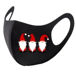 8 pièces - visage protecteur / masques de bouche - lavable - Tirage de Noël