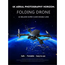 1808 - WIFI - FPV - 4K Wide Angle Camera - Altitude Hold Mode - Foldable