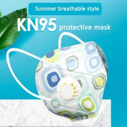 KN95 - masques de protection antibactériens / bouche - 4 couches - vanne d &apos; air - réutilisable - 10 - 20 - 50 - 100 pièces