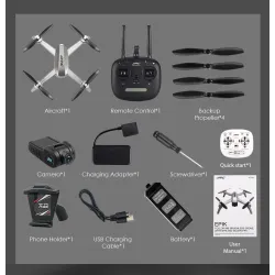 JJRC JJPRO X5 - 5g - wifi - fpv - brushless - 1080P hd camera