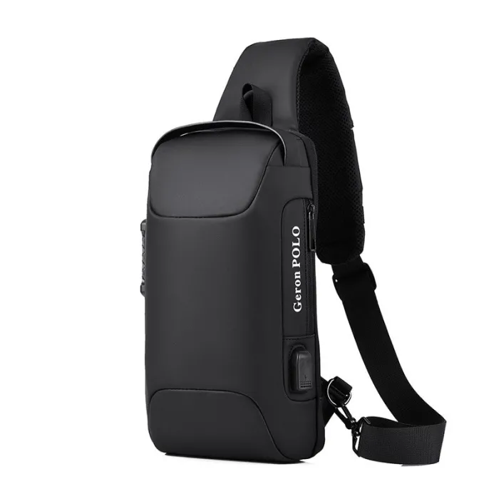 Sac à moto - voyage - sac à bandoulière - étanche - noir