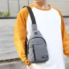 Sacs à bandoulière en nylon- extérieur - charge usb