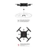 Chaque pièce E55 Mini - WiFi - FPV - Foldable - Red - RTF