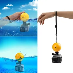 Bouchon flottant multifonctionnel - boule omnidirectionnelle sous-marine - pour GoPro Hero 5 4 3 / Xiaomi / SJCAM