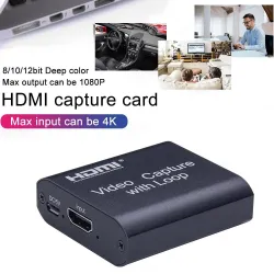 1080P Capture Device - HDMI To USB - 2.0 - 4KHDMI switchers