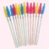 50PCS - Eye Makeup Brush - Pink - BlueBrushes