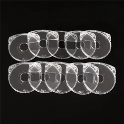10pcs - Remplacement UMD - Crystal Clear - Sony PSP 1000/2000/3000