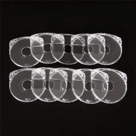 10pcs - Remplacement UMD - Crystal Clear - Sony PSP 1000/2000/3000