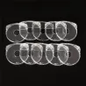10pcs - Remplacement UMD - Crystal Clear - Sony PSP 1000/2000/3000